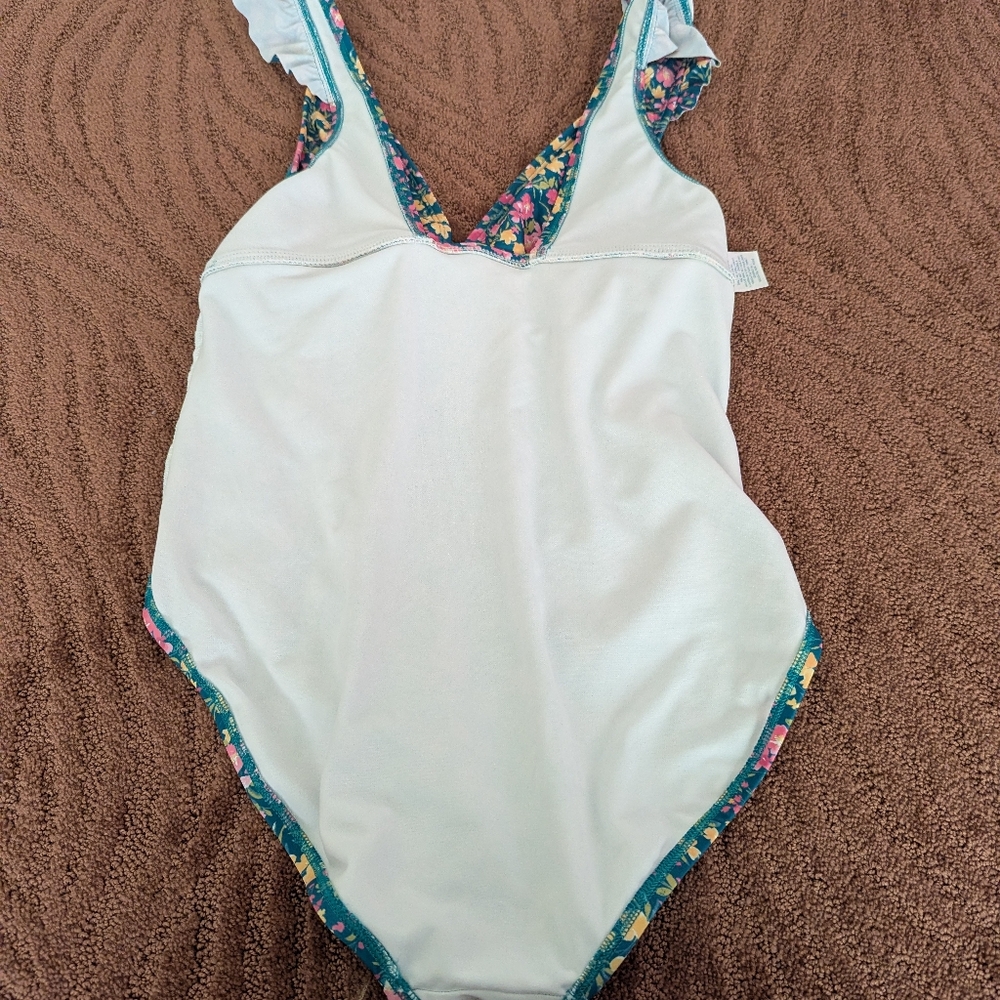 Kona Sol Floral One-Piece Swimsuit - Picture 6 of 7